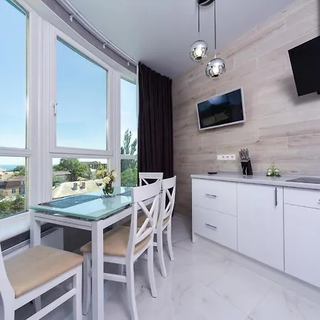 Vip C панорамой моря, жк новый берег Apartment Odesa